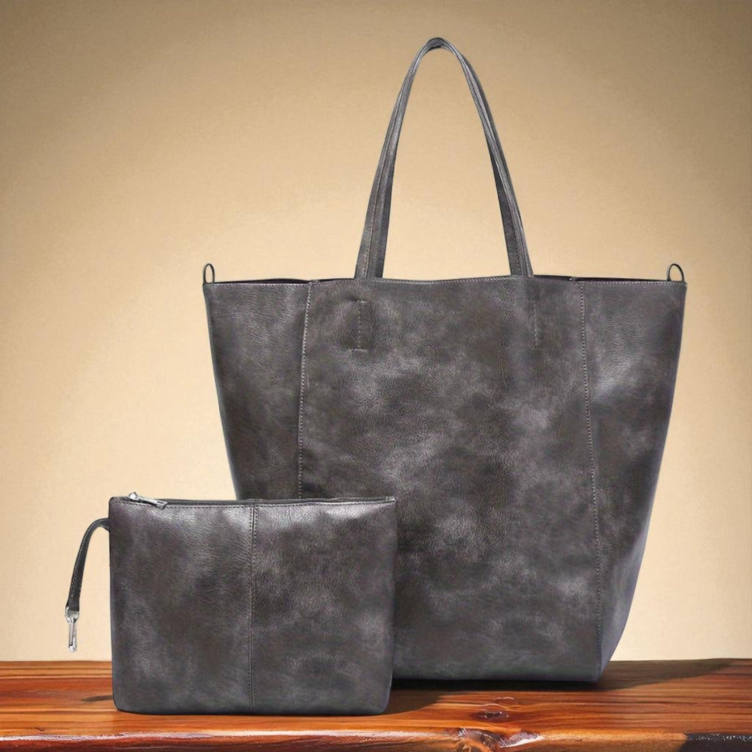 Rani's Retro Mjukhet | stor kapacitet axelväska