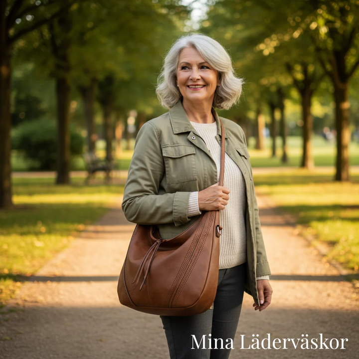 Minerva klassisk axelväska