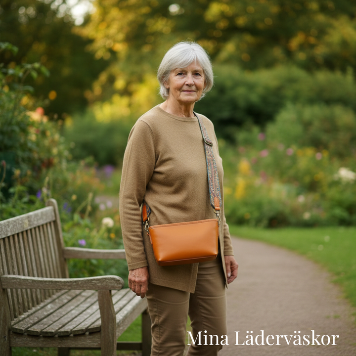 Tamaras vintageläderväska