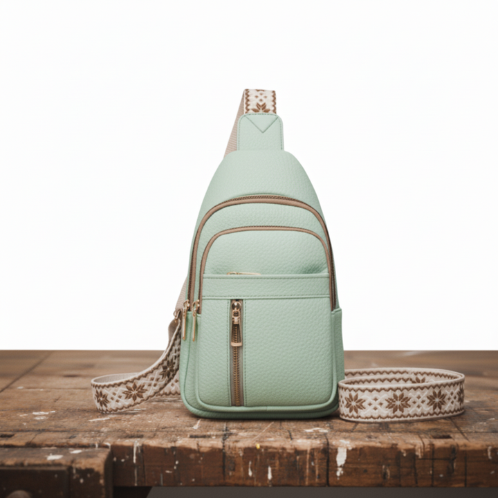 Hazelfärgad Bröstväska