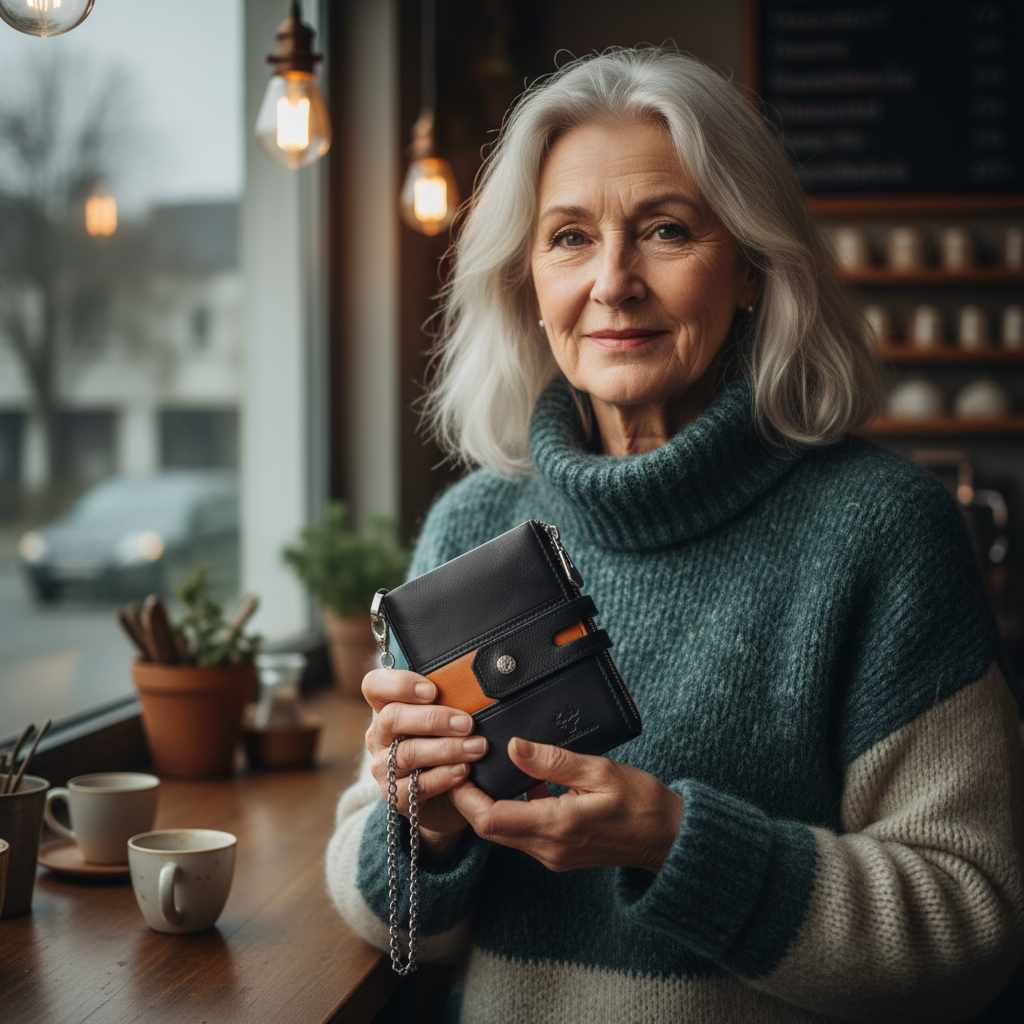 Roque läderplånbok