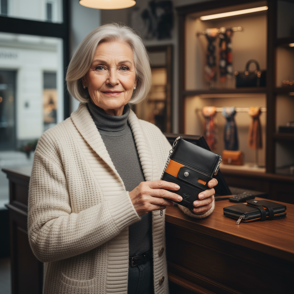 Roque läderplånbok