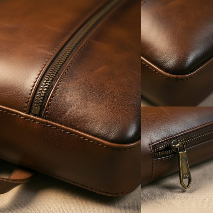 Bennett läderryggsäck