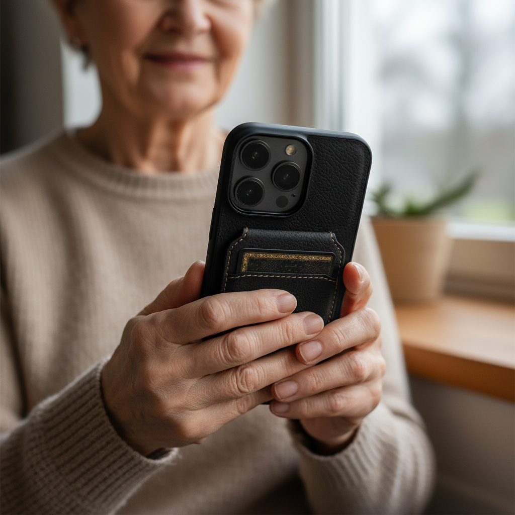 Adrian Läderlook Telefonfodral