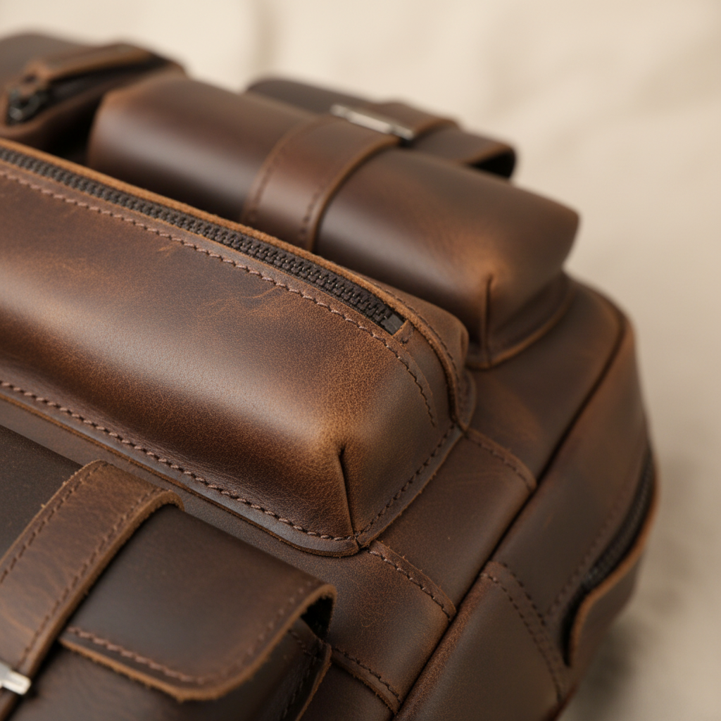 Ruben läderryggsäck