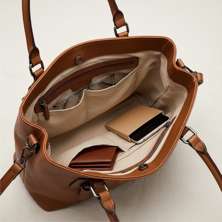 Siena Lyxig Axelväska