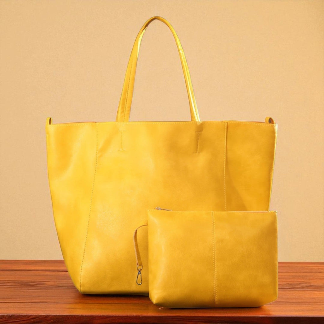 Rani's Retro Mjukhet | stor kapacitet axelväska